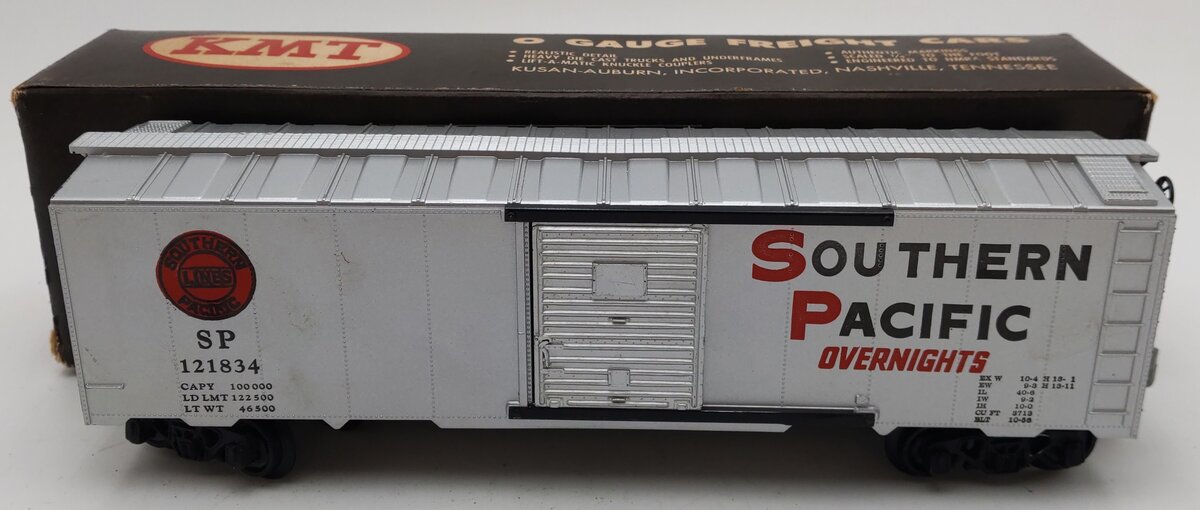 KMT 121834 O Gauge Southern Pacific Overnights Boxcar VG/Box