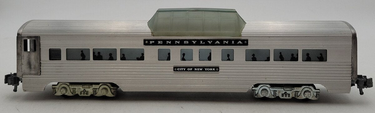 KMT O Gauge Vintage Postwar Pennsylvania "City of New York" Passenger Car VG