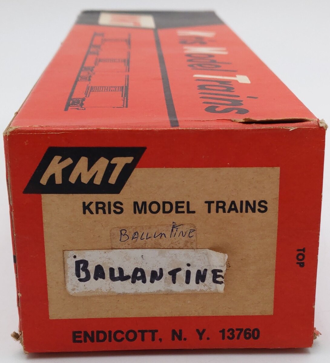 KMT 40972 O Gauge Ballantine Beer Boxcar EX/Box