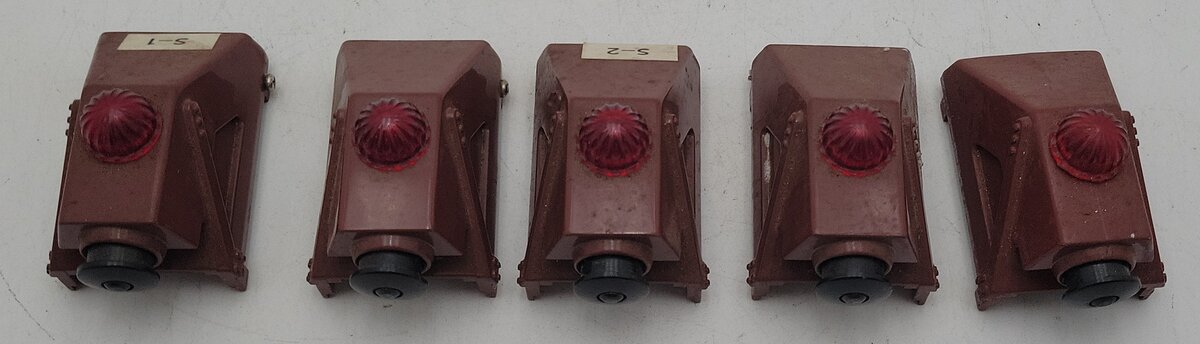 Lionel 6-2283 O/O27 Gauge Die-Cast Illuminated Bumpers (5) EX