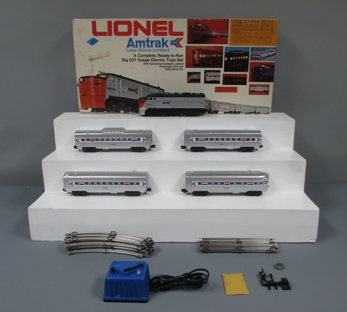 Lionel 6-1663 O Gauge Amtrak Lake Shore Limited Electric Train Set EX/Box