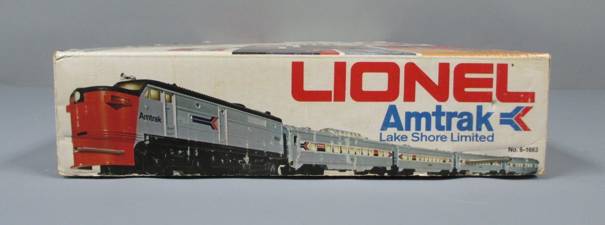 Lionel 6-1663 O Gauge Amtrak Lake Shore Limited Electric Train Set EX/Box