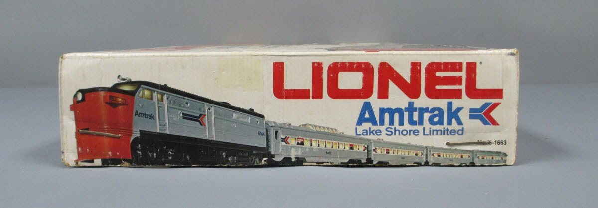 Lionel 6-1663 O Gauge Amtrak Lake Shore Limited Electric Train Set EX/Box