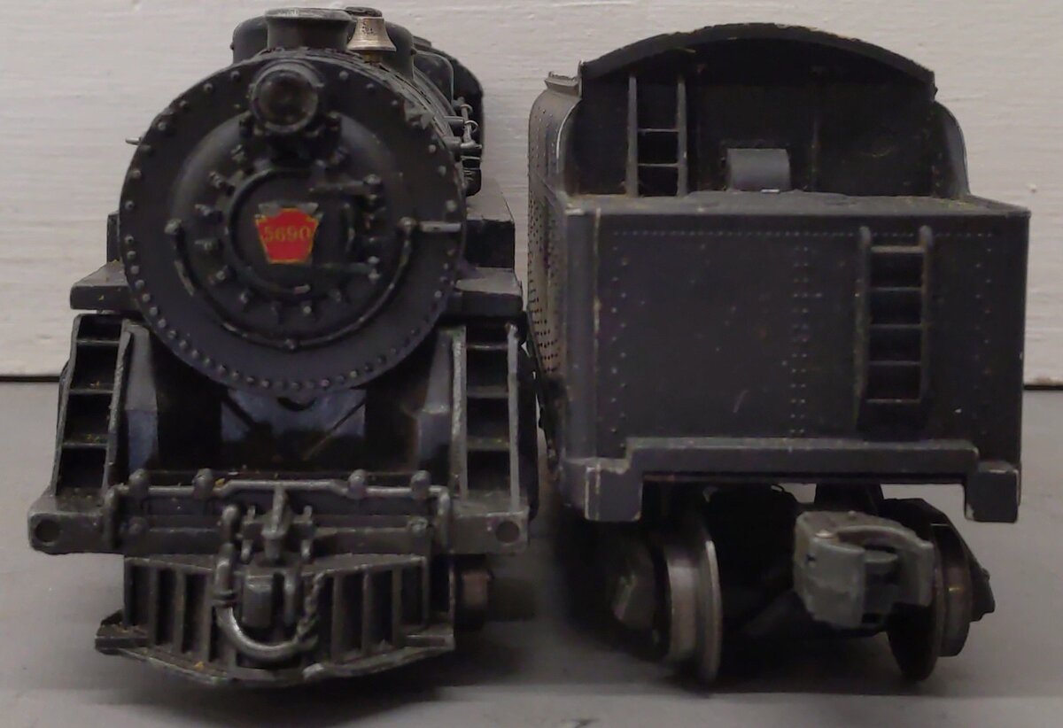 Lionel 2035 Vintage O Lionel Lines 2-6-4 Die-Cast Postwar Steam Loco w/Tender VG