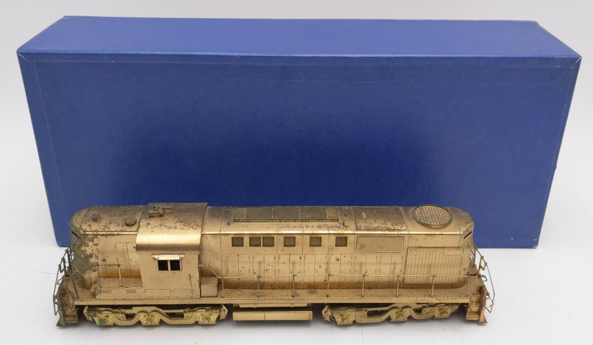 Alco Models D-124H HO Scale BRASS Alco DL-702 Diesel Locomotive VG/Box