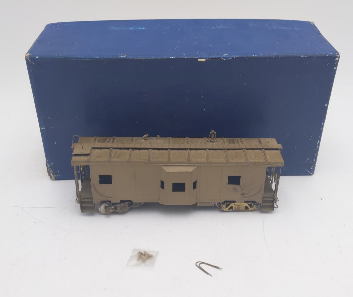 Alco Models X-121 HO Scale BRASS Pittsburgh & Lake Erie Cabin Car/Box