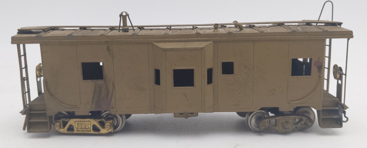 Alco Models X-121 HO Scale BRASS Pittsburgh & Lake Erie Cabin Car/Box