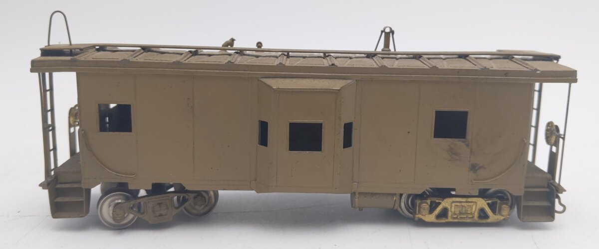 Alco Models X-121 HO Scale BRASS Pittsburgh & Lake Erie Cabin Car/Box
