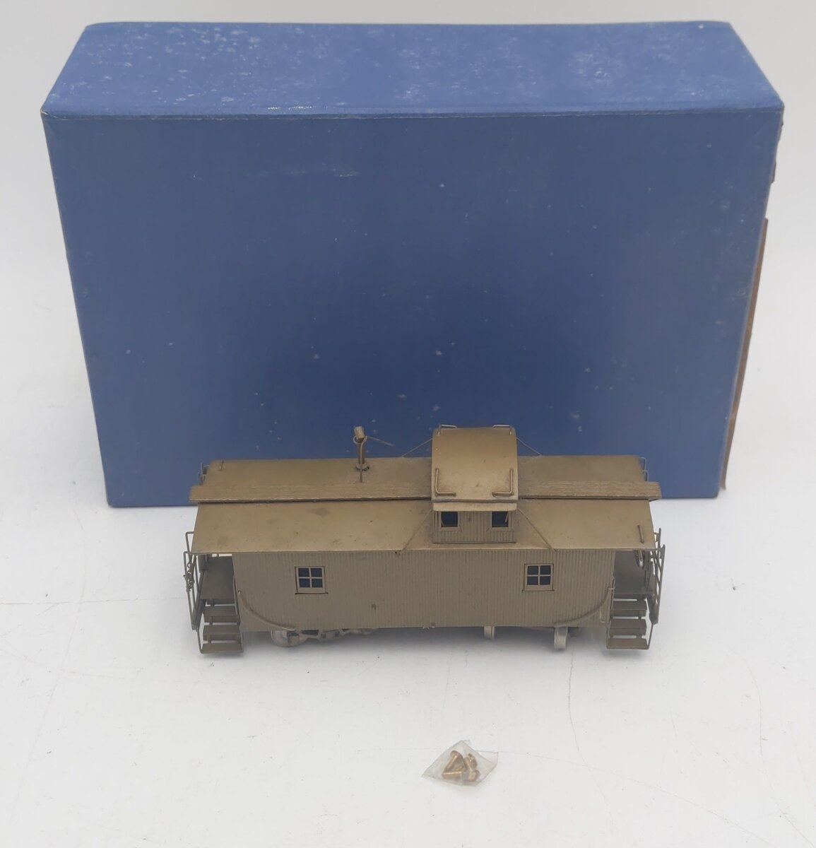 Alco Models X-122 HO Brass Pennsylvania N-6B Offset Cupola Cabin Car EX/Box