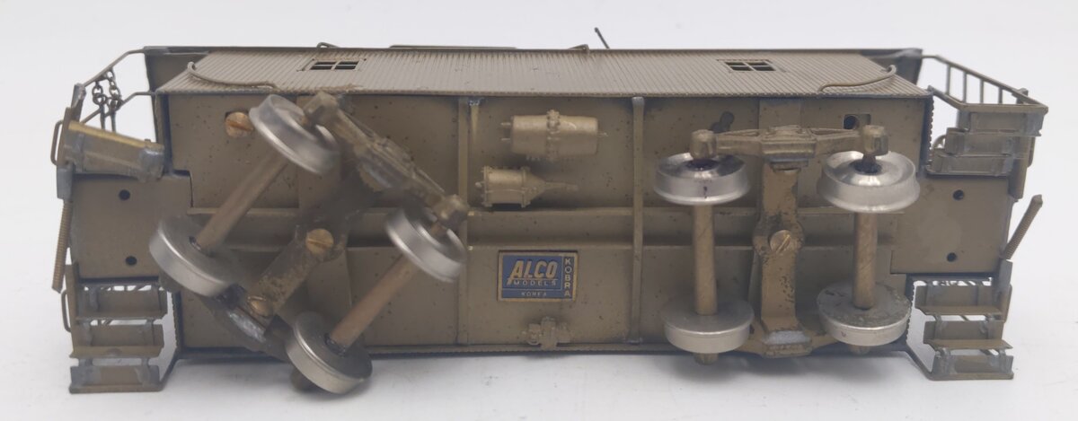 Alco Models X-122 HO Brass Pennsylvania N-6B Offset Cupola Cabin Car EX/Box