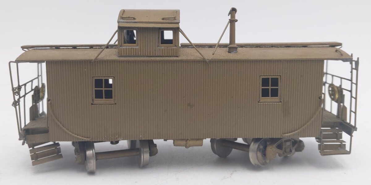 Alco Models X-122 HO Brass Pennsylvania N-6B Offset Cupola Cabin Car EX/Box