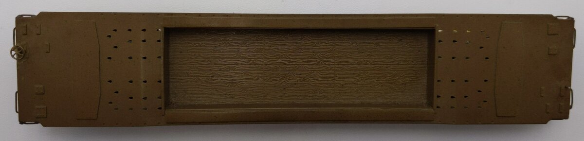 Alco Models X-109 HO Brass Greenville Well Flat Car EX