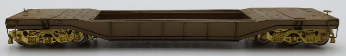 Alco Models X-109 HO Brass Greenville Well Flat Car EX