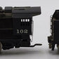 Rivarossi HO Scale Reading 0-8-0 Steam Locomotive w/ Tender #102