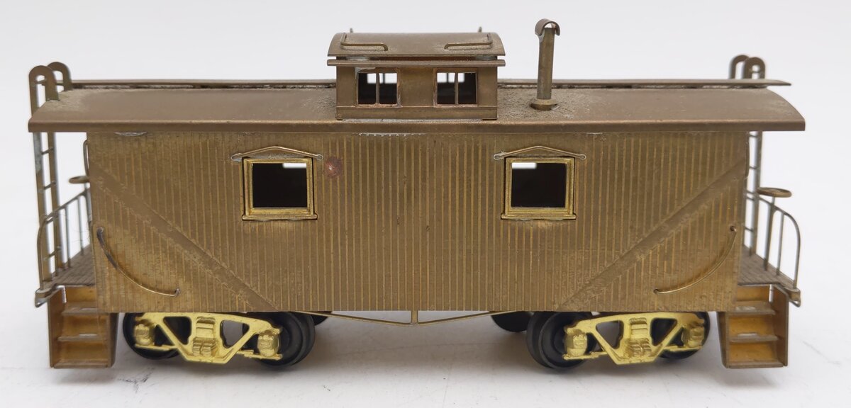 Nickel Plate Products BRASS HO Scale Delaware & Hudson Caboose - Unpainted EX/Box