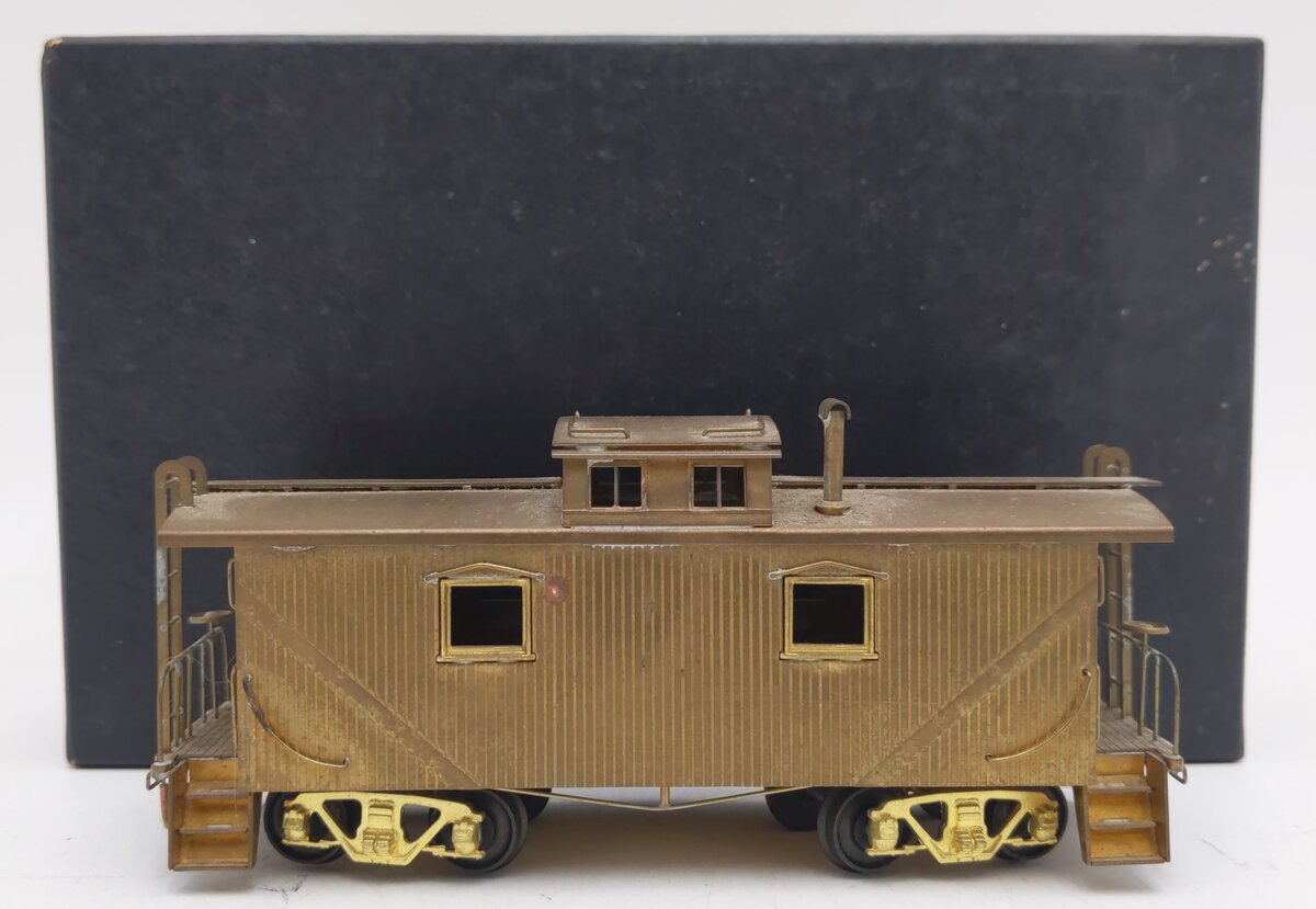 Nickel Plate Products BRASS HO Scale Delaware & Hudson Caboose - Unpainted EX/Box