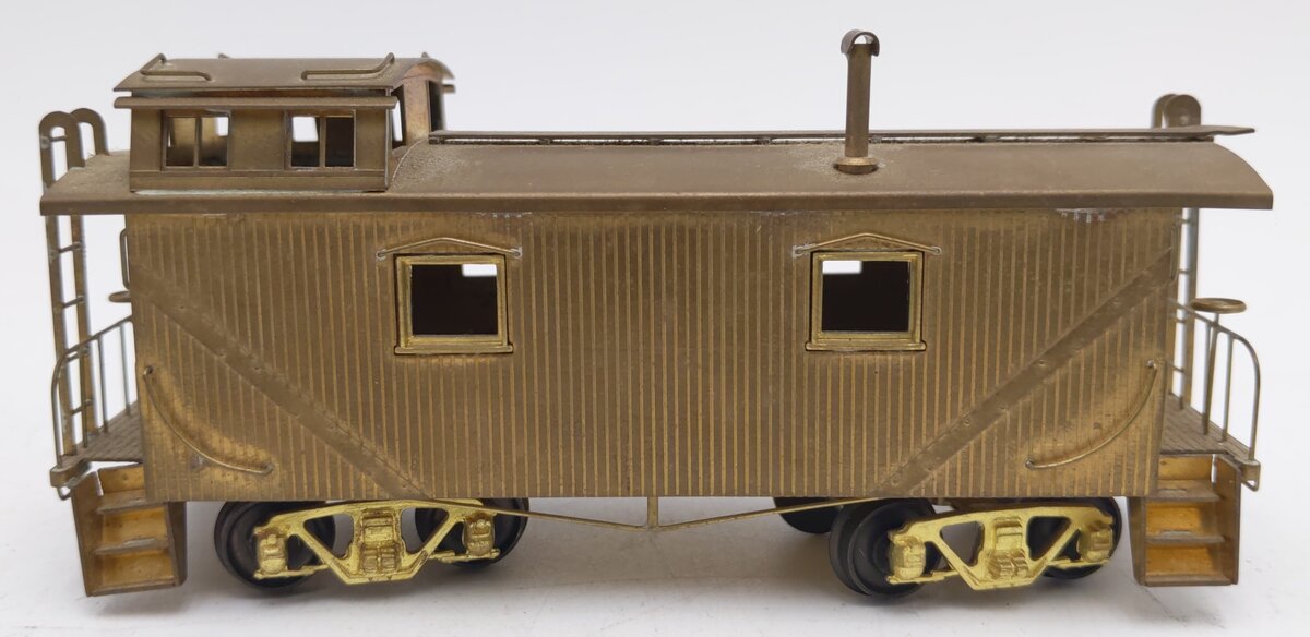 Nickel Plate Products BRASS HO Scale Delaware & Hudson Caboose EX/Box