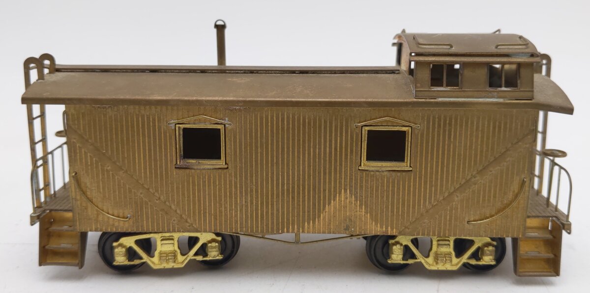 Nickel Plate Products BRASS HO Scale Delaware & Hudson Caboose EX/Box