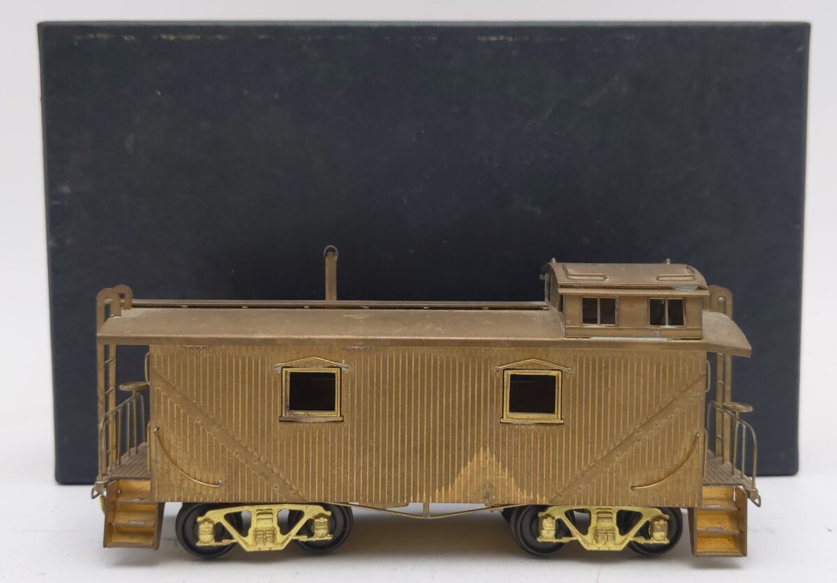 Nickel Plate Products BRASS HO Scale Delaware & Hudson Caboose EX/Box