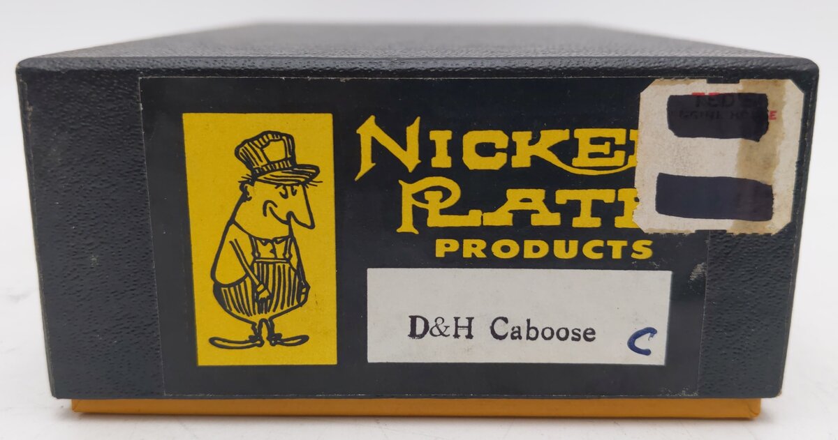 Nickel Plate Products BRASS HO Scale Delaware & Hudson Caboose EX/Box