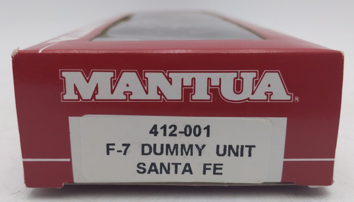 Mantua 412-001 HO Santa Fe F-7 Dummy Diesel Locomotive LN/Box