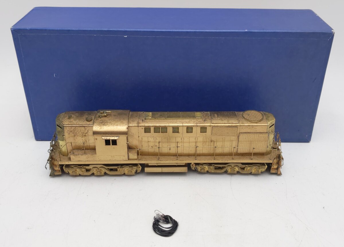 Alco Models D-124H HO Scale BRASS Alco DL-702 Diesel Locomotive VG/Box