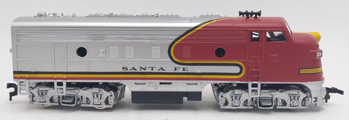 Mantua 423-501 HO Scale Santa Fe F-7A Powered Diesel Locomotive #304 LN/Box