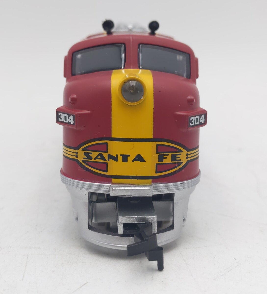 Mantua 423-501 HO Scale Santa Fe F-7A Powered Diesel Locomotive #304 LN/Box