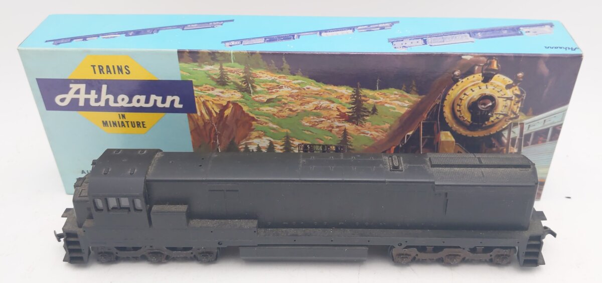 Athearn 3470 HO Undecorated U30C Dummy Diesel Locomotive VG/Box