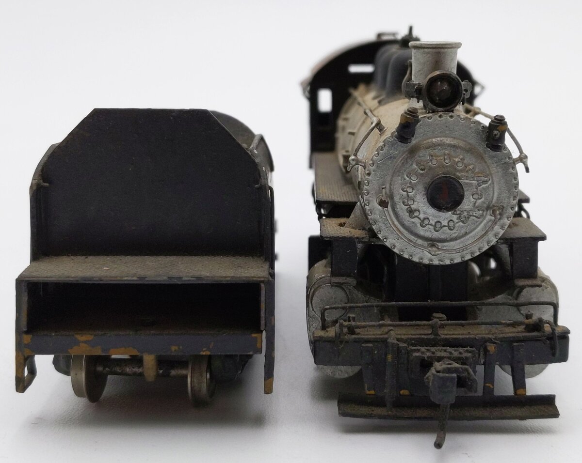 United Models HO Scale Brass PRR 0-6-0 Steam Locomotive & Tender - Painted