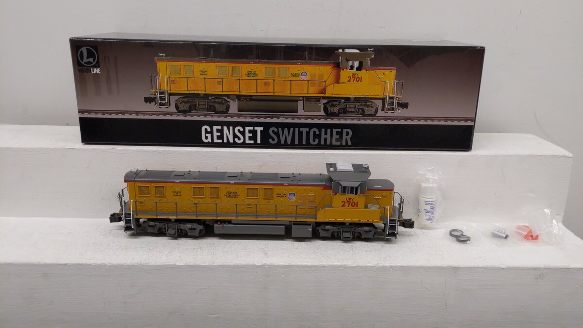 Lionel 6-28314 O VISIONLINE Union Pacific 3GS21B Genset Switcher Diesel #2701 EX/Box