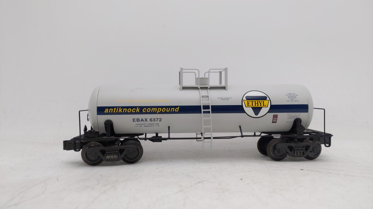 K-Line K6341-8021 O Gauge Ethyl Modern Tank Car #6372 EX/Box