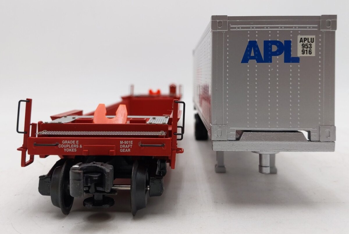 K-Line K776502 O Gauge Southern Pacific Gunderson DTTX w/ Trailer LN/Box