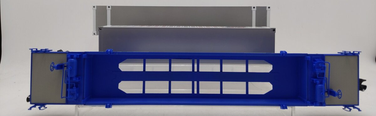 K-Line K775201 O Gauge American President Lines Thrall DTTX w/ 2 Containers LN/Box