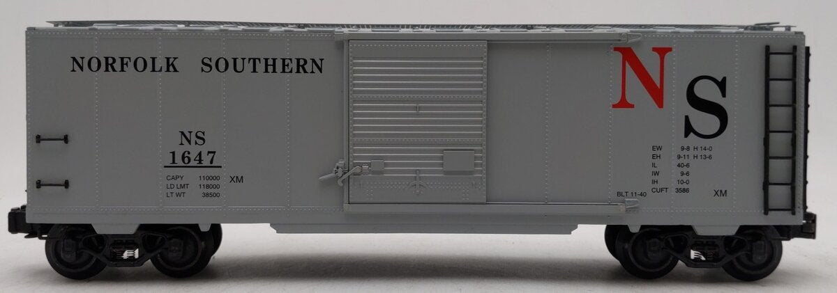 K-Line K751-1831O Gauge Die-Cast Norfolk Southern Boxcar #1647 LN