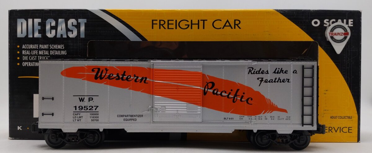 K-Line K751-2171 Western Pacific Die-Cast Boxcar LN/Box