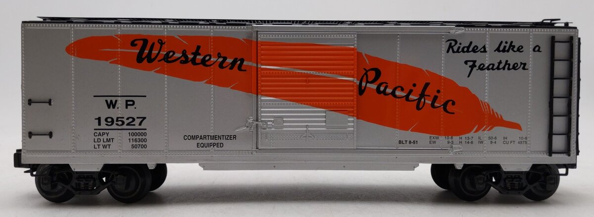 K-Line K751-2171 Western Pacific Die-Cast Boxcar LN/Box