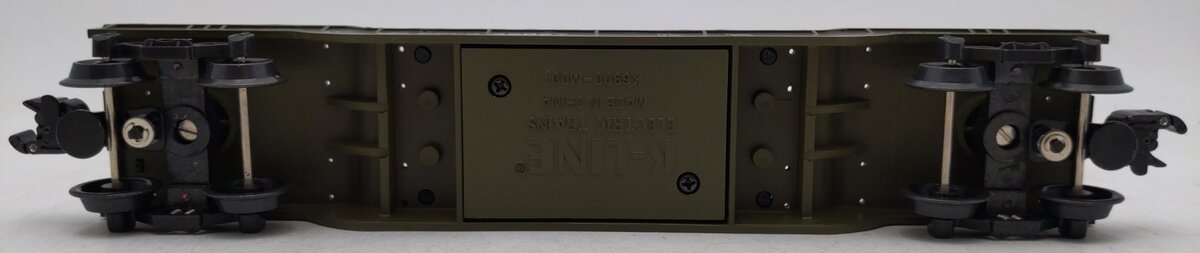 K-Line K662-8012 O Gauge U.S. Army Flatcar w/ Missile #39827 LN/Box