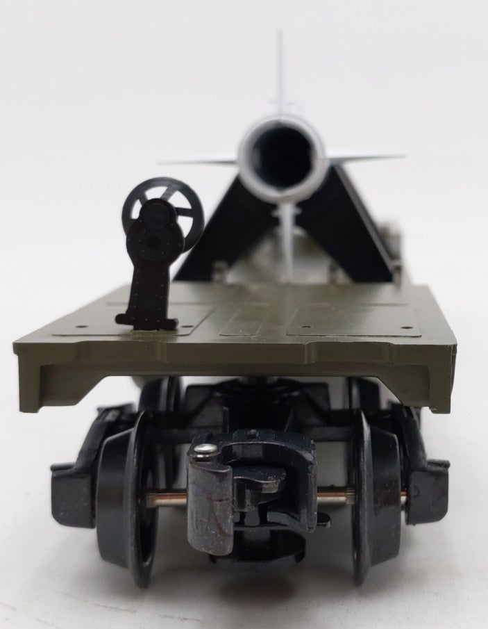 K-Line K662-8012 O Gauge U.S. Army Flatcar w/ Missile #39827 LN/Box