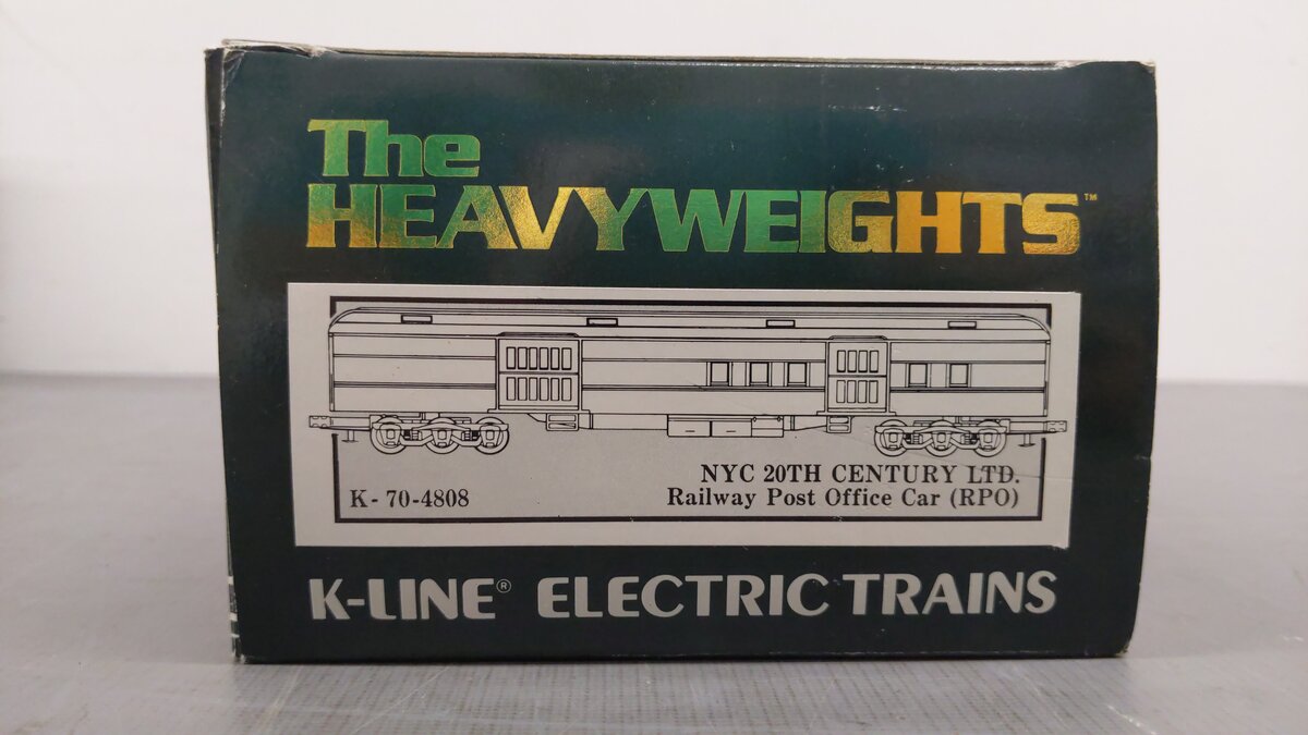 K-Line K70-4808 NYC 20th Century Limited U.S. Mail 18