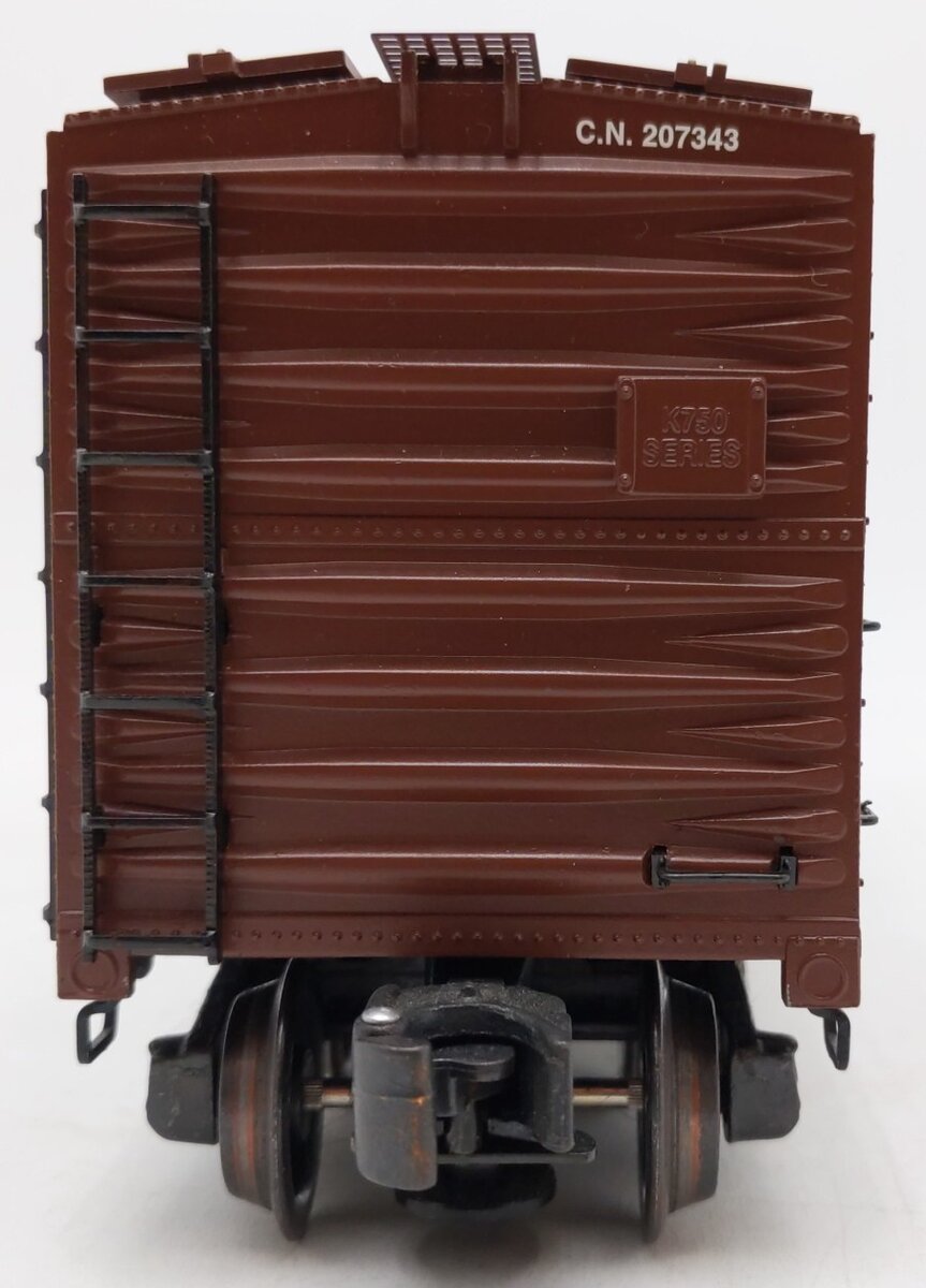 K-Line K752-1191 O Gauge Canadian National Die-Cast Woodside Reefer #207343 EX/Box