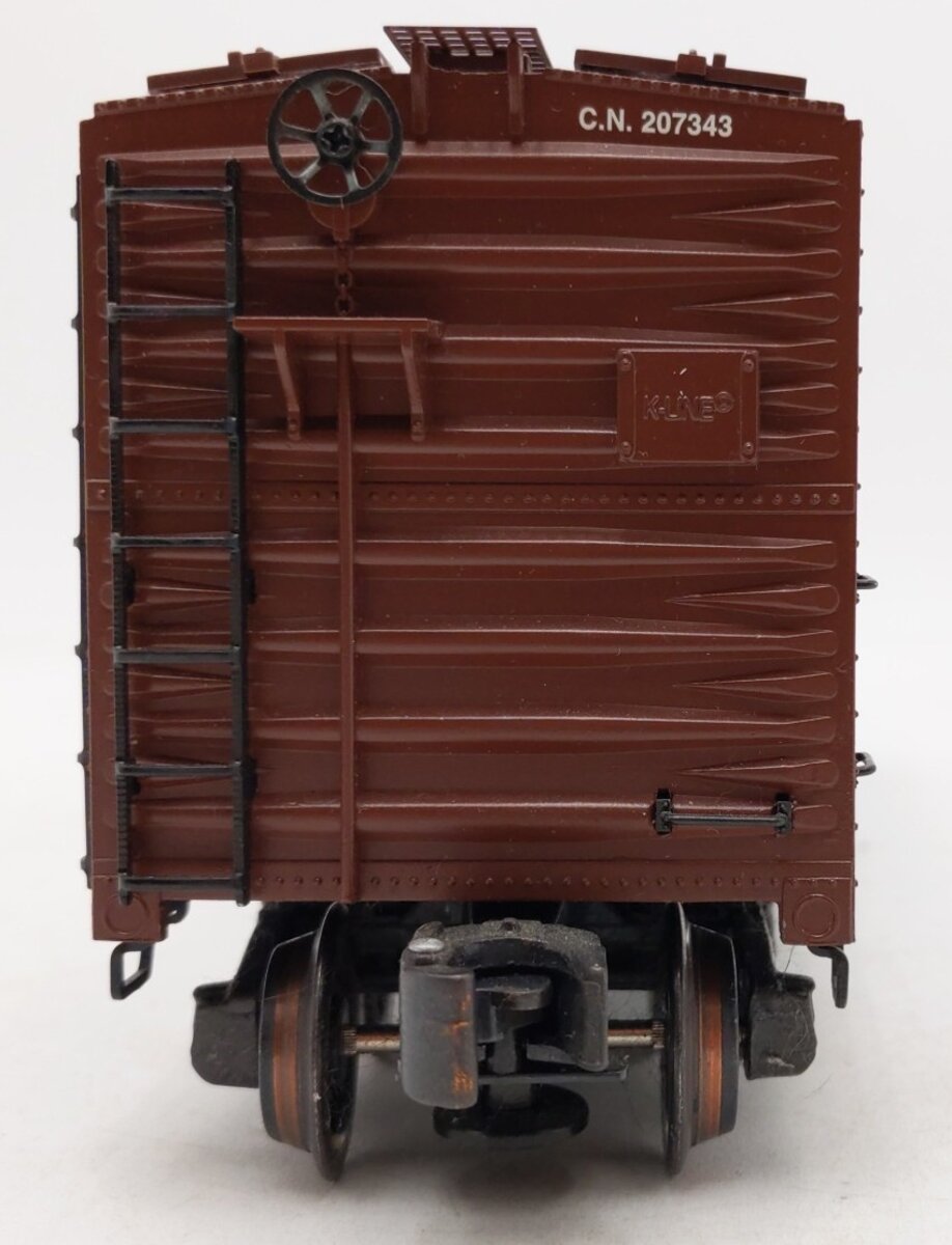 K-Line K752-1191 O Gauge Canadian National Die-Cast Woodside Reefer #207343 EX/Box
