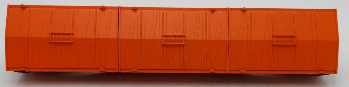 K-Line K652-1491 Denver and Rio Grande Western Die cast Gondola w/ Roof Cover EX/Box