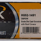 K-Line K652-1491 Denver and Rio Grande Western Die cast Gondola w/ Roof Cover EX/Box