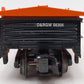 K-Line K652-1491 Denver and Rio Grande Western Die cast Gondola w/ Roof Cover EX/Box