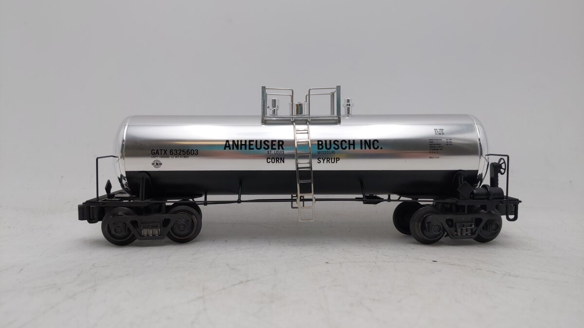 K-Line K6341-5602 O Gauge Anheuser-Busch Single Dome Tank Car #6325603 EX/Box