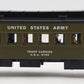 Lionel 6-21323 O Gauge US Army "Troop Carrier" #9799 LN/Box