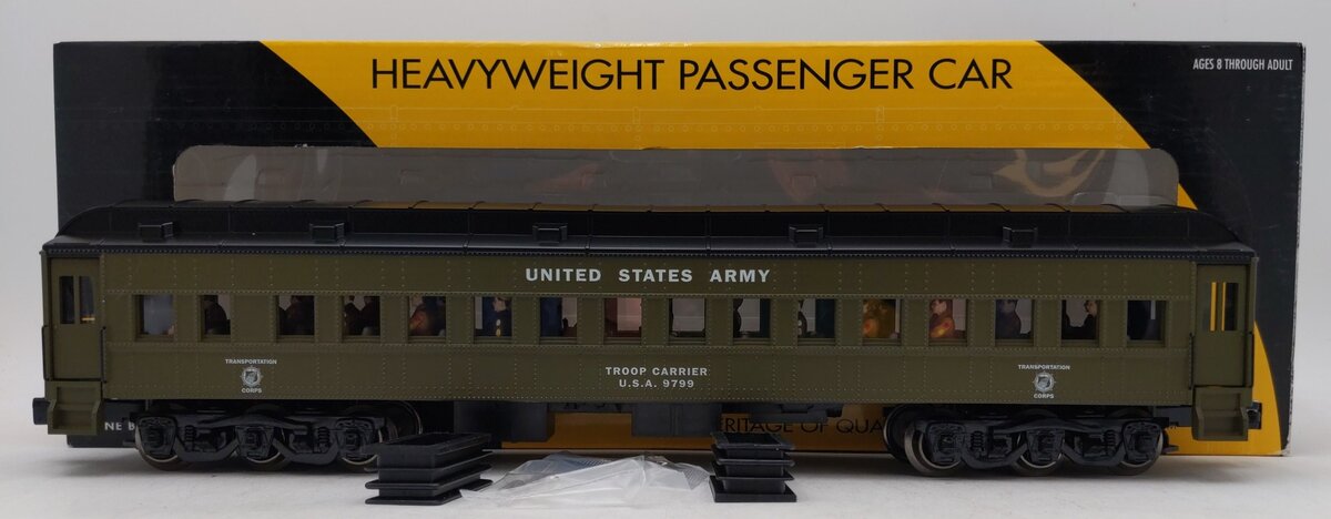 Lionel 6-21323 O Gauge US Army "Troop Carrier" #9799 LN/Box