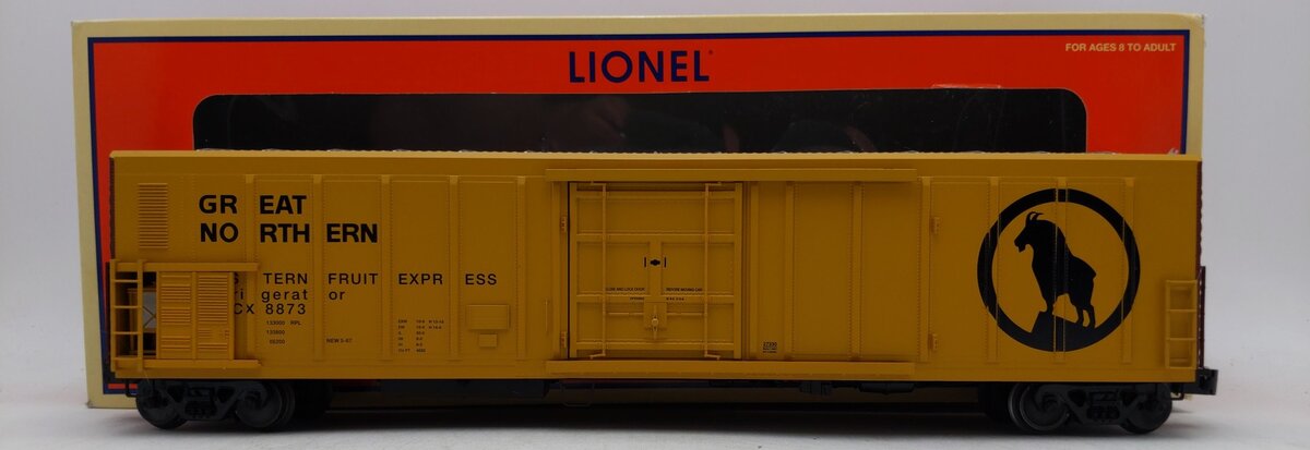 Lionel 6-27330 O GN Mechanical Reefer Car #8873 LN/Box