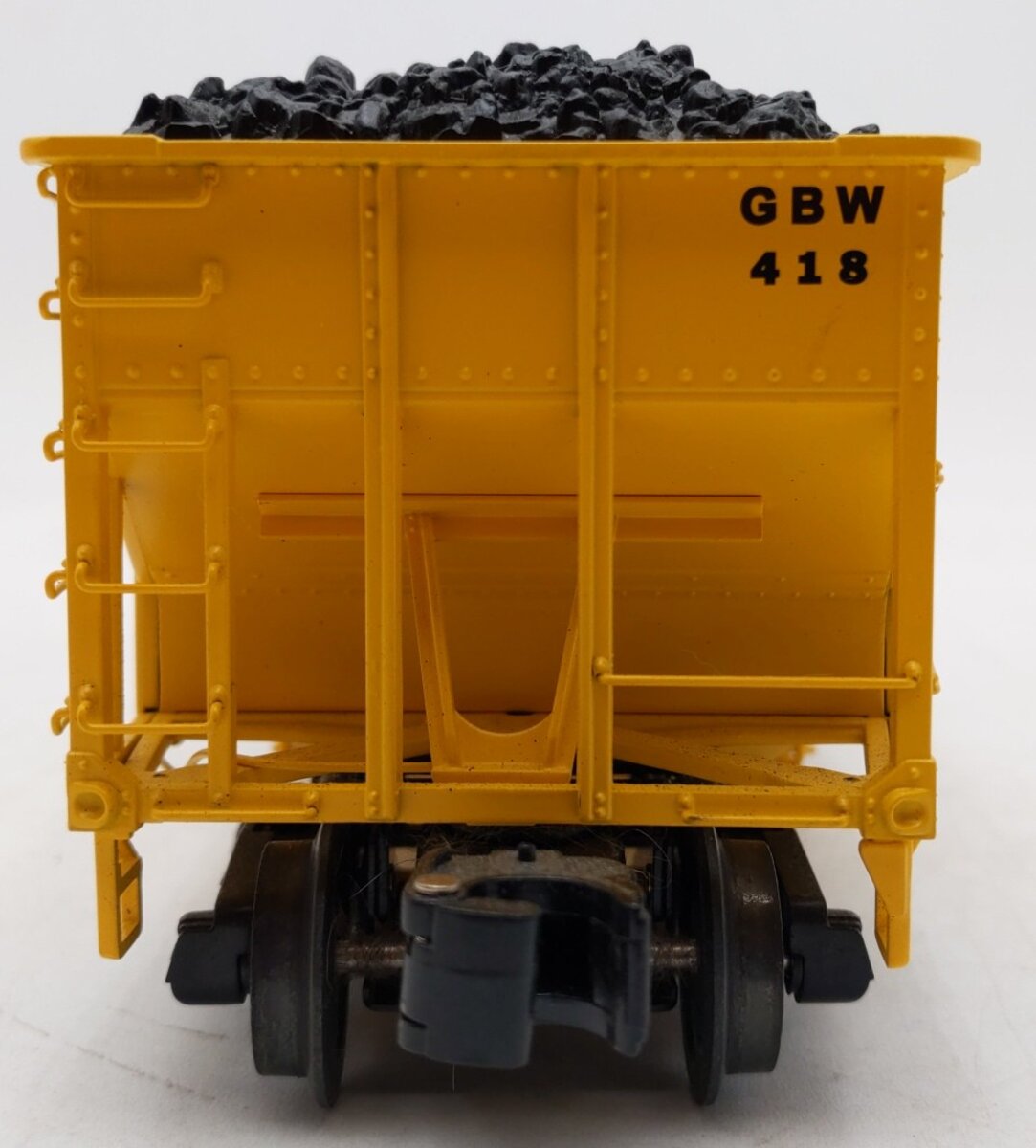 Lionel 6-17042 O Gauge Green Bay and Western 2-Bay Offset Hopper #418 EX/Box